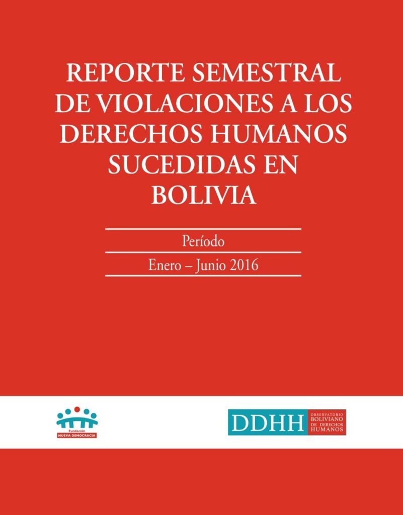 Ejes temáticos de investigación – Observatorio Boliviano de Derechos Humanos